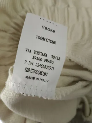 Pantaloni donna beige