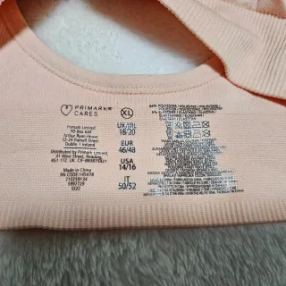 Top deportivo mujer Primark T-XL