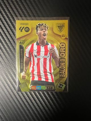 Nico Wiliams Balón de Oro Panini