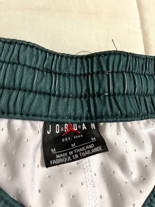 Pantalones Cortos Jordan Blancos y Verdes