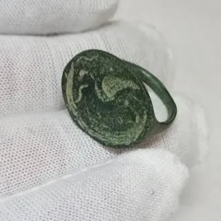 Anillo de Bronce Romano