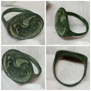 Anillo de Bronce Romano