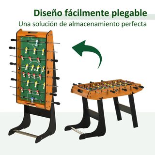 Futbolín con 22 Jugadores Juego de Mesa de Fútbol