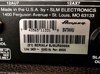Ampeg SVT-AV 50th Anniversary USA