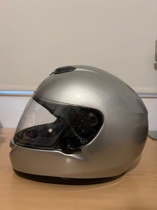 Casco Moto SHOEI Plata