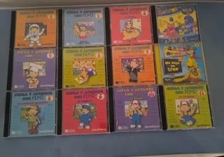 CDs PC Juega y Aprende con Pipo y Los Lunnis