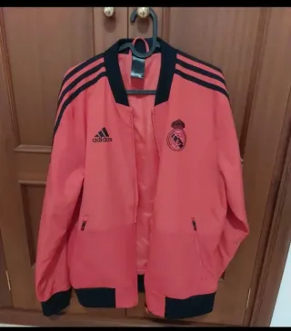 Chaqueta Real Madrid Adidas Rosa