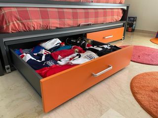 Cama nido con cajones
