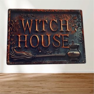 Targa decorativa Witch House
