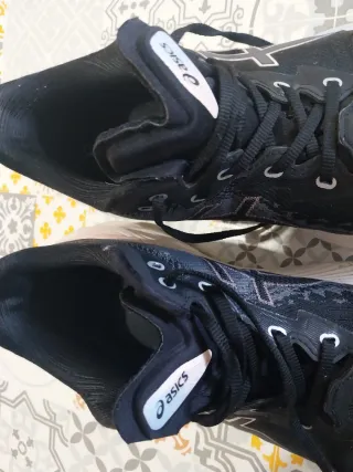 Zapatillas Asics Negras Multicolor