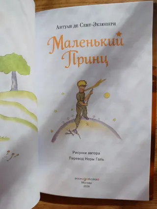 Libro El Principito en ruso