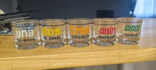 Vasos de chupito decorados