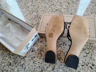 Sandalias Latouche Piel Tacón Bajo Talla 35