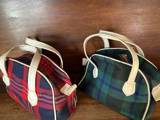 2 Bolsitos Vintage de tela para niñas