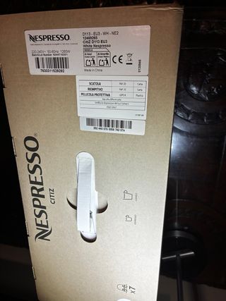 Cafetera Nespresso Citiz sin estrenar