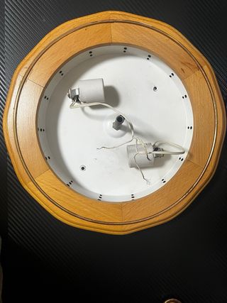 Aplique de techo antiguo.