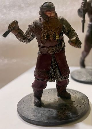 6 Figuras Plomo Pintadas Mano Coleccion