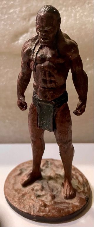 6 Figuras Plomo Pintadas Mano Coleccion