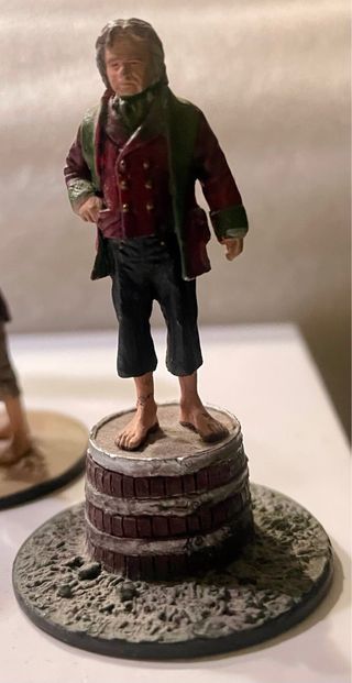 6 Figuras Plomo Pintadas Mano Coleccion