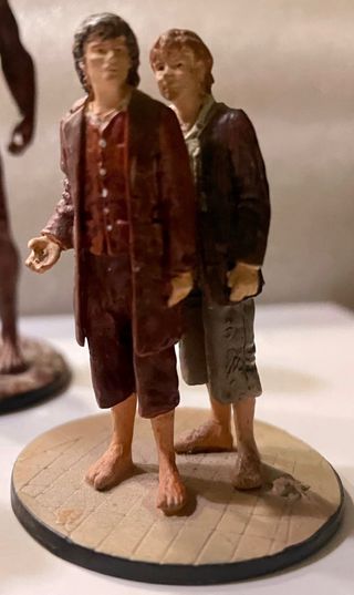 6 Figuras Plomo Pintadas Mano Coleccion