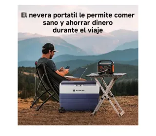 AAOBOSI Nevera Portatil 60L, doble zona
