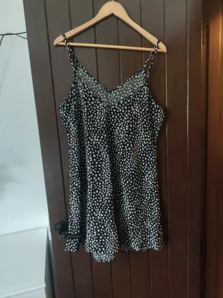 Vestido playero estampado