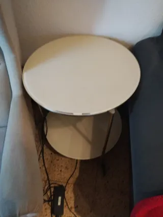 Mesa Auxiliar Ikea Strind Blanca