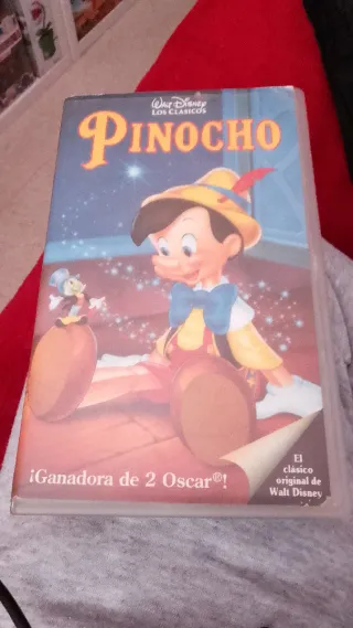 VHS Pinocho Los Clásicos Disney Español