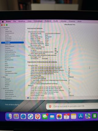 Apple MacBook Pro 2014 Grigio/Argento