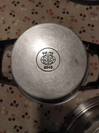 Lote 5 pentole AMC originali + 1 ALZA. USATE