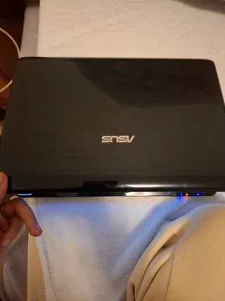 Ordenador portátil negro