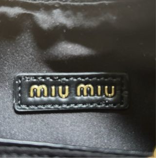 Bolso Miu Miu Negro