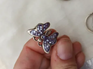 Set 5 Anillos Plata Ley 925 *'