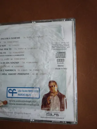 CD- INSIEME- Marco Ferradini, Antonio Topi.