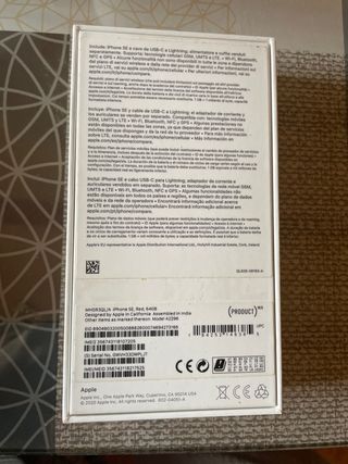 iPhone SE (2ª gen) Rojo