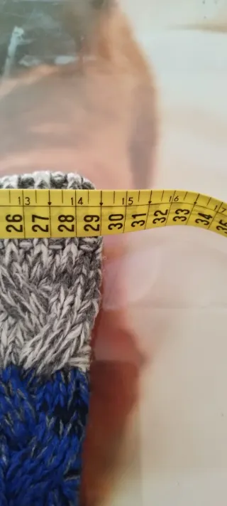 Braga de cuello tejida