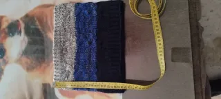 Braga de cuello tejida