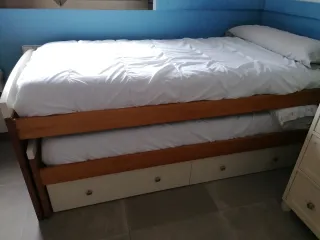 Cama nido con almacenaje. Zona de Benidorm
