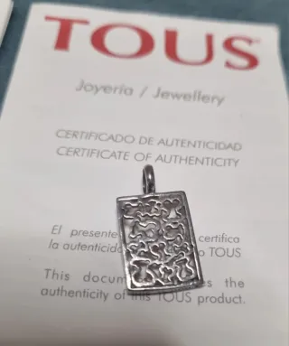 Colgante Tous Mil Osos Plata, con certificado