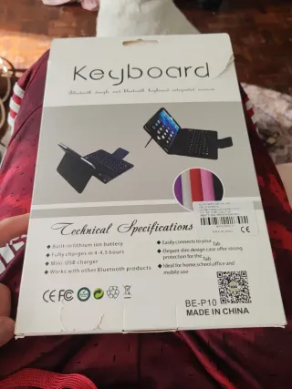 Funda Teclado iPad Air ip5