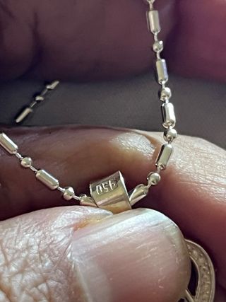 Colgante Corazón Mama Plata 950