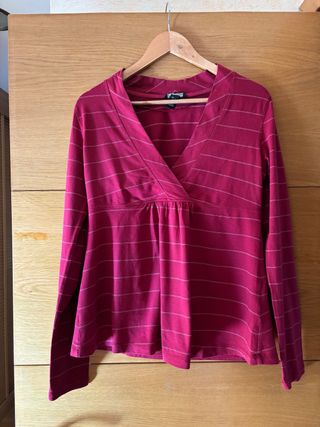 Camiseta premamá H&M rayas Talla M