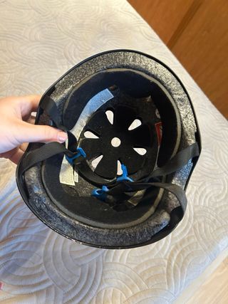 Casco Nero per Pattini/Monopattino/Bici per Bambini