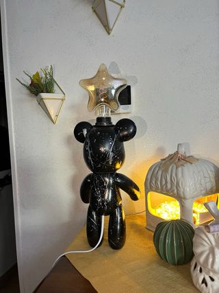 Lampada Orsetto Dipinta A Mano