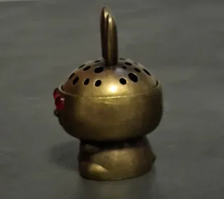 Bruciatore porta incenso a forma di coniglio