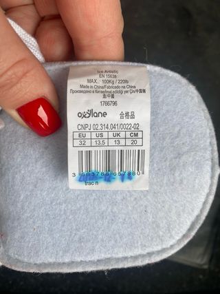 Patines Artísticos Oxelo Talla 31-32