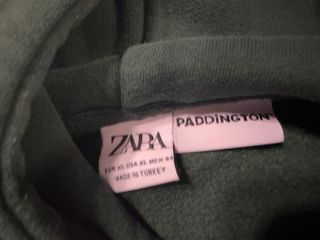 Sudadera Zara x Paddington Oso Verde