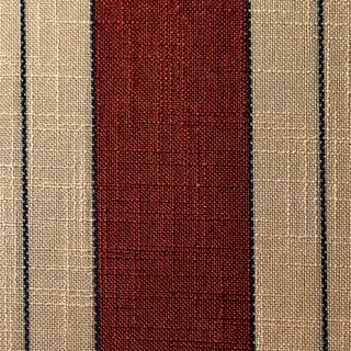 NUEVO Sillón Berria Metal Rayas (Roja y Crema)