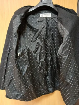 Giacca donna 100% lana vergine nera