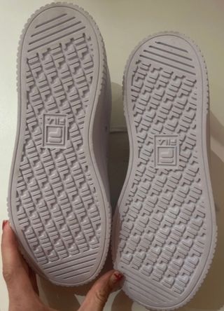 Zapatos Fila Blancos Talla 38.5